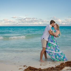 Lilly Pulitzer Ivie Vibrant Floral Maxi Dress